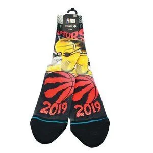 Stance NBA Finals 2019 Raptors Championship Men's Crew Socks Large 9-12 - Main Image